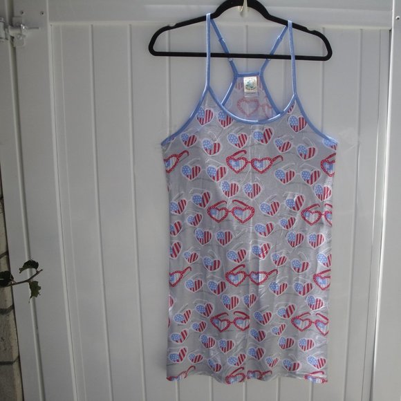 Nite Munki USA Sunglasses Patriotic Nightgown - Picture 1 of 3